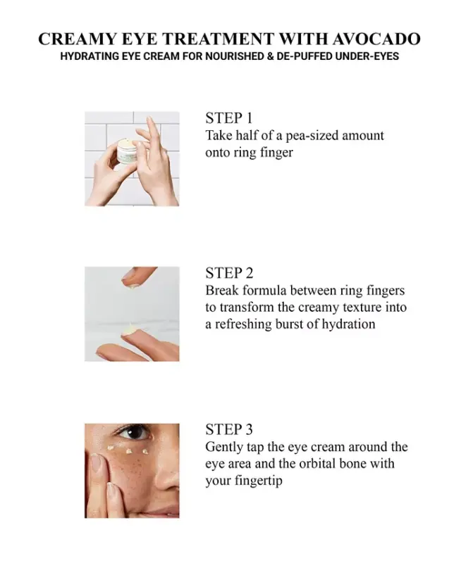 Creamy Eye Treatment With Avocado, 0.5-oz.-No Color - 12