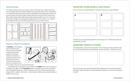 Create Your Own Graphic Novel: A Guide for Kids: Write and Draw Your Own Book (Paperback) - 2