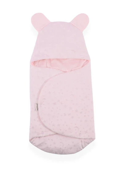 Crescent and Star Pattern Baby Swaddle and Blanket - BEBITOF