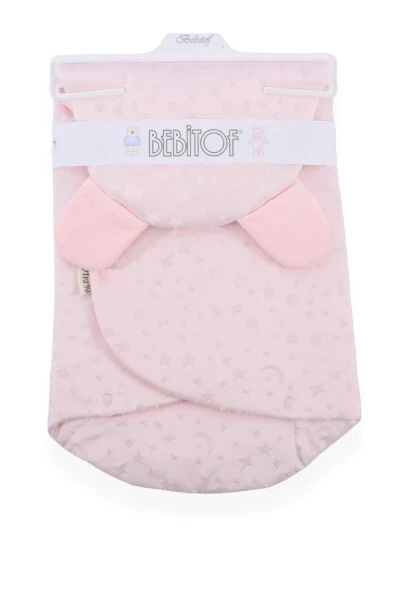 Crescent and Star Pattern Baby Swaddle and Blanket - 4