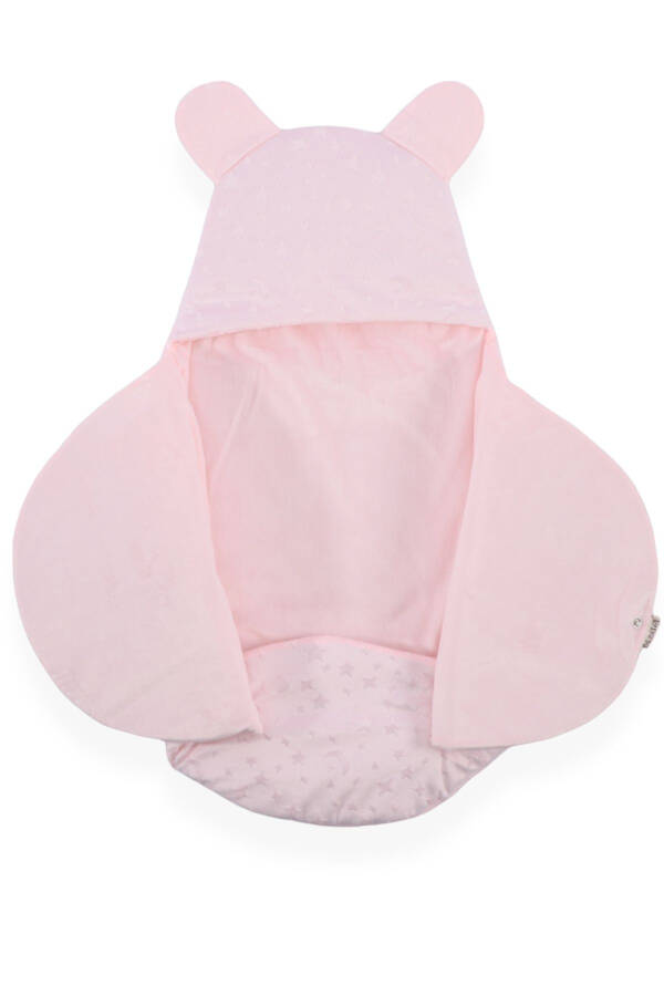 Crescent and Star Pattern Baby Swaddle and Blanket - 6