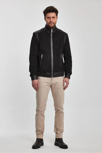 Crespo Brown Leather Jacket - DERI COMPANY (1)