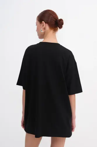 Crew Neck Basic T-Shirt P10111-d7 - 6