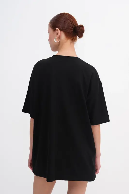 Crew Neck Basic T-Shirt P10111-d7 - 6