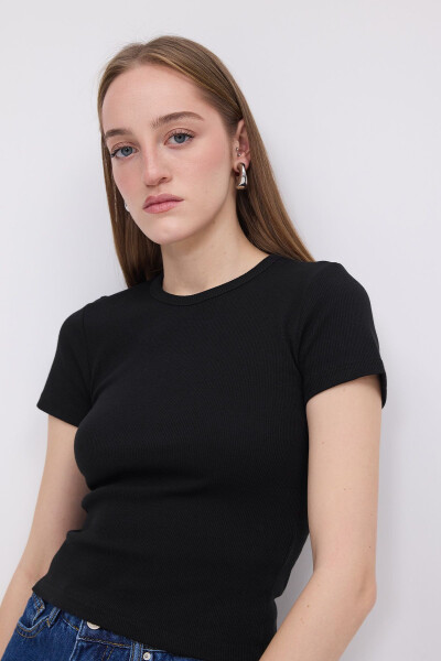 Crew Neck Basic T-Shirt P13343-u6 - 2