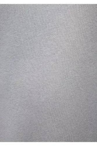 Crew Neck Grey Basic Sweatshirt 1610198-70093 - 7