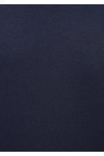 Crew Neck Navy Basic Sweatshirt 065751-29743 - 7