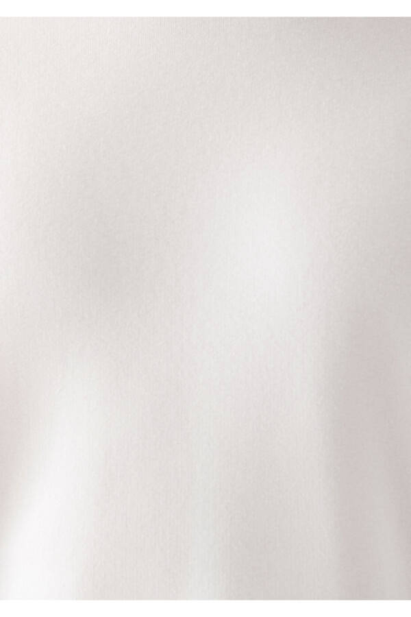 Crew Neck White Sweatshirt 0610965-83043 - 5