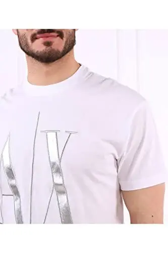 Crewneck t-Shirt That Includes Large Armani Exchange Logo from The 90's. - CREWNECK (1)