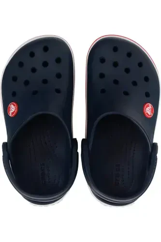Crocband Clog Детские Шлепанцы 207005-485 Navy/red-Темно-синий - 5