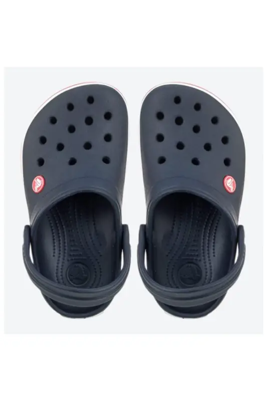 Crocband Clog Детские Шлепанцы 207005-485 Navy/red-Темно-синий - 4