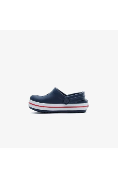 Crocband Clog K Bolalar uchun Ko'k Rangli Slippers - 8