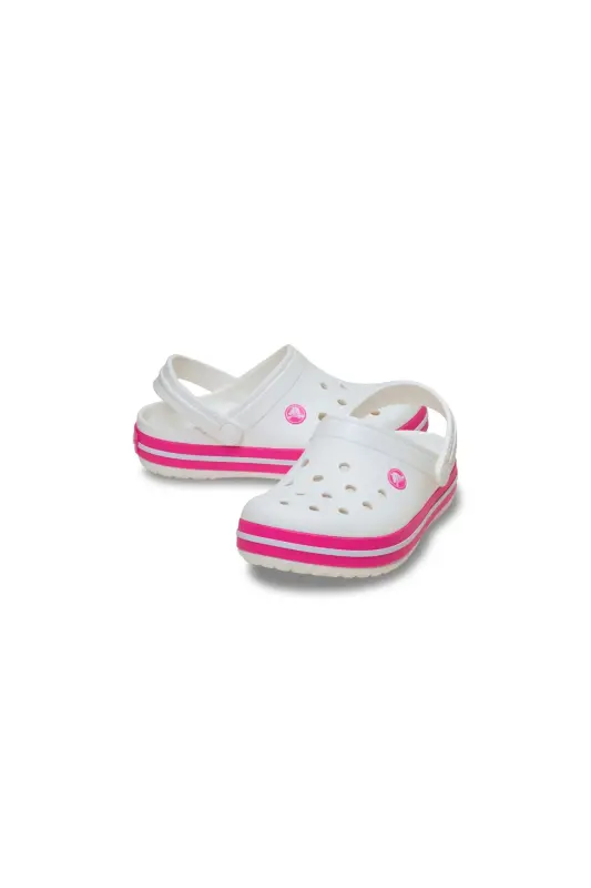 Crocband Clog T Çocuk Terlik 207005-6WU Beyaz - C0GC-5 - 3