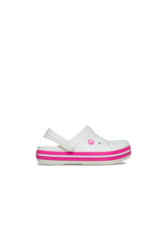 Crocband Clog T Kids' Slipper 207005-6WU White - C0GC-5 - 1