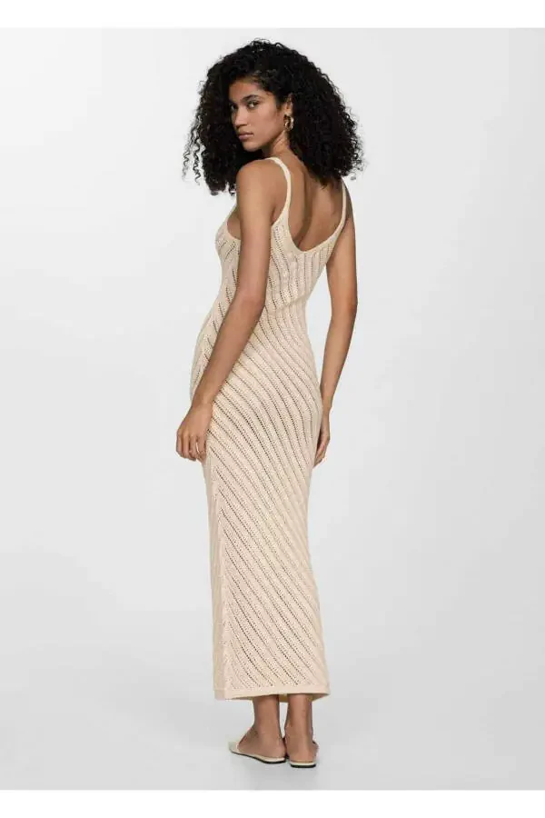 Crochet Knit Dress - 3