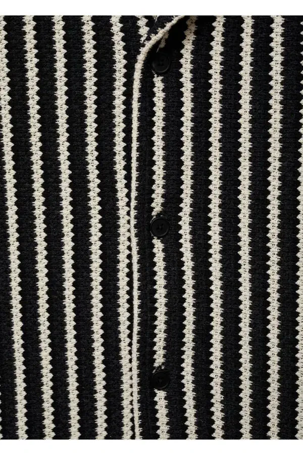 Crochet Knit Shirt - 5