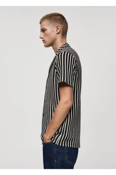 Crochet Knit Shirt - 6