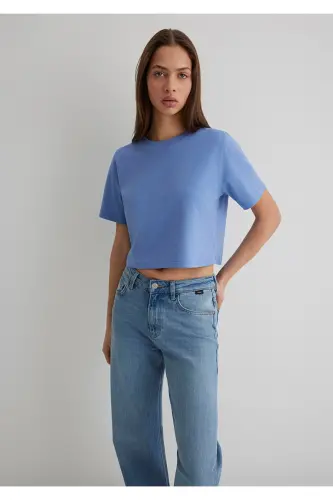 Crop Basic ФутболкаCrop / Короткий крой1613072-70854- - MAVI (1)