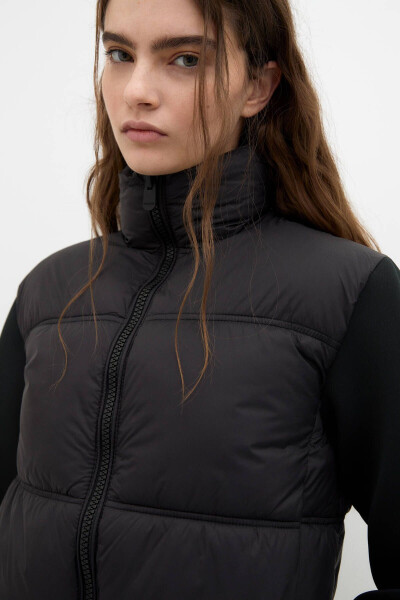 Crop fit puffer jacket - 5