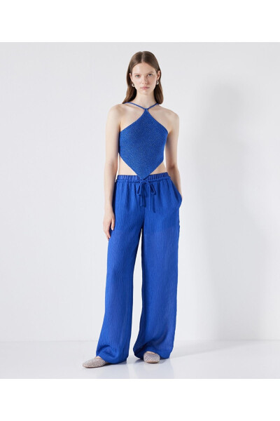Crop lurex knit - İPEKYOL (1)