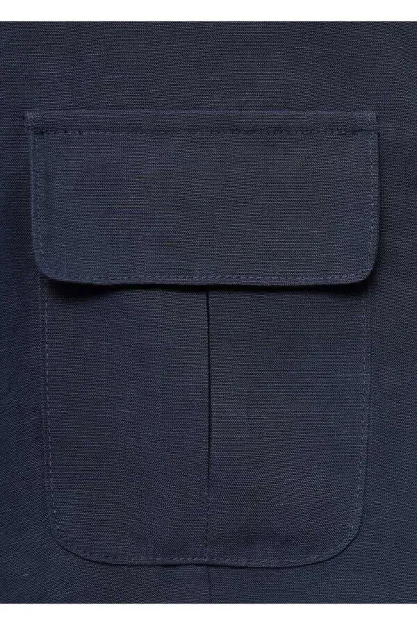 Crop Lyocell Shirt - 6