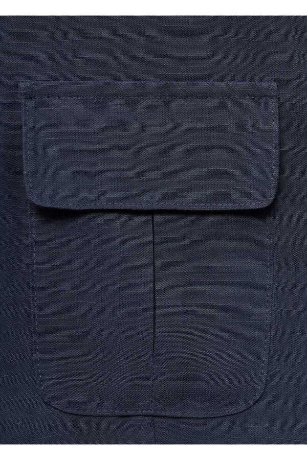 Crop Lyocell Shirt - 6