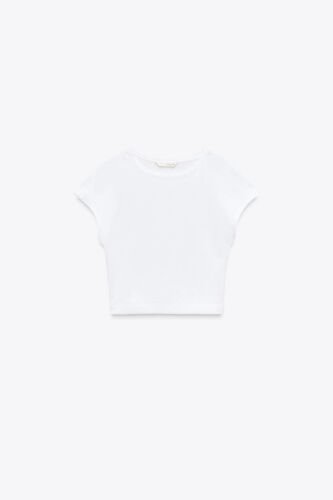 CROP PAXTA MODAL T-SHIRT-Oq - 5