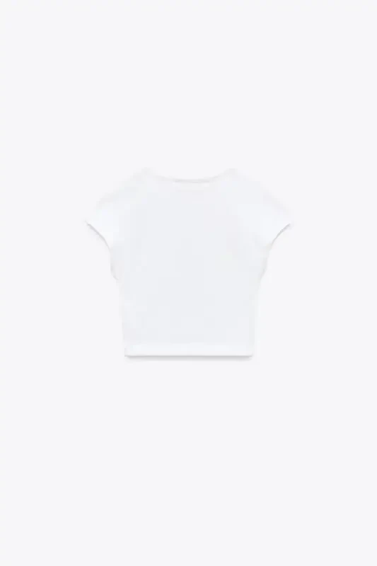CROP PAXTA MODAL T-SHIRT-Oq - 6