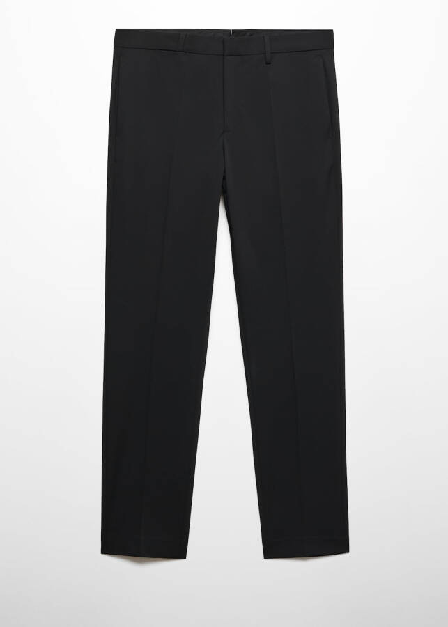 Cropped cotton pants with a tapered fit - 2