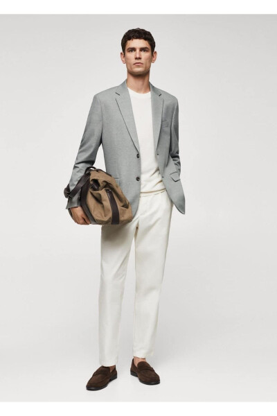 Cropped Tailored Mini Blazer - 2