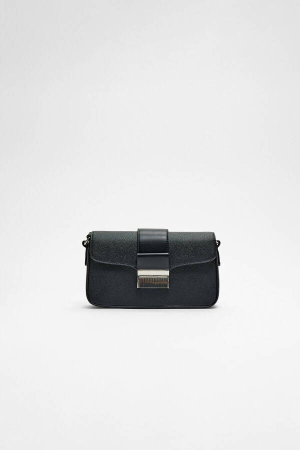 Crossbody bag with buckle - 1