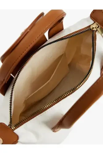 Crossbody Top Handle Zip Tote Bag - 5