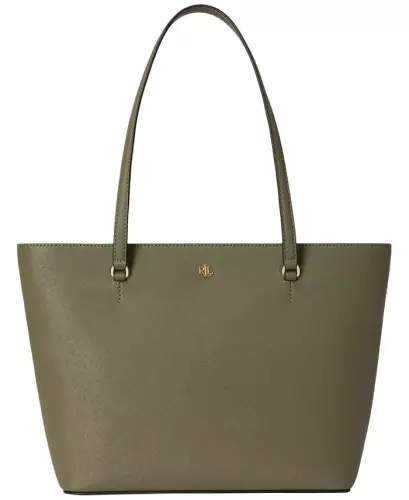 Crosshatch Charmali O'rta Karly Shopper Sumka - Och Yashil - 1