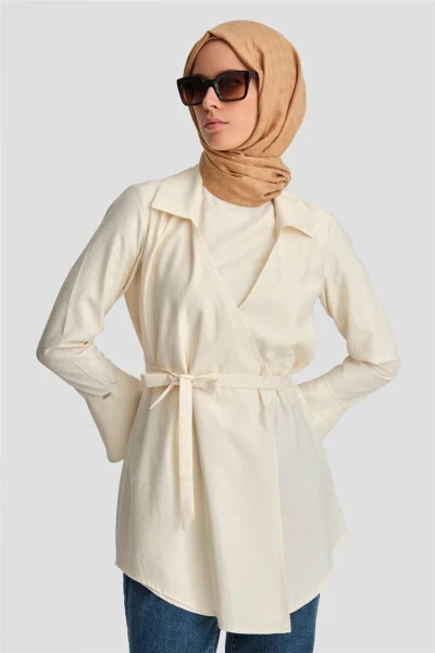 Crossover-Look Modal Tunic 24k4313 Moonstone - ARMINE (1)
