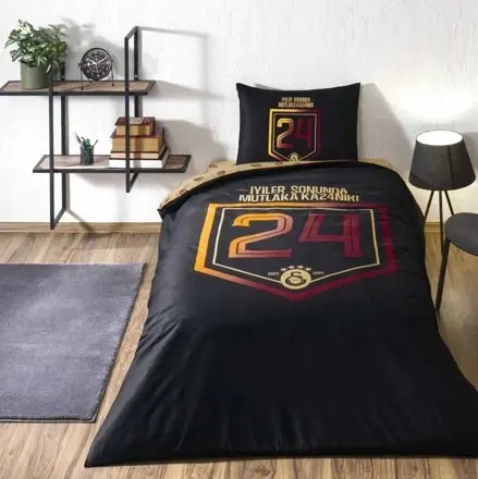 Crown Galatasaray 24th Championship Single-Person Licensed Duvet Cover Set - 2