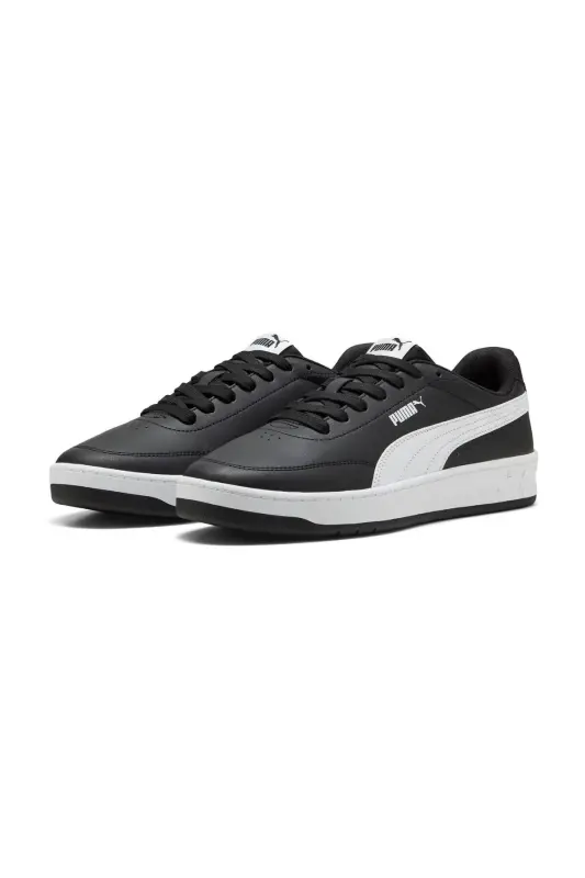 CRT-2826 Siyah Beyaz Unisexs Günlük Sneaker Comfort Casual Anatomik Spor Ayakkabı - Siyah-6971 - 4