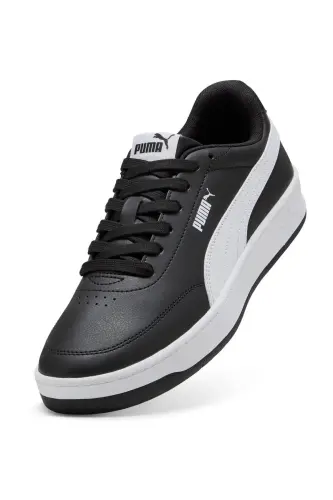 CRT-2826 Siyah Beyaz Unisexs Günlük Sneaker Comfort Casual Anatomik Spor Ayakkabı - Siyah-6971 - 5