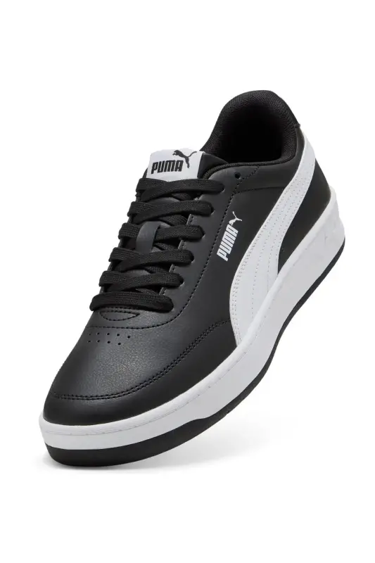 CRT-2826 Siyah Beyaz Unisexs Günlük Sneaker Comfort Casual Anatomik Spor Ayakkabı - Siyah-6971 - 5