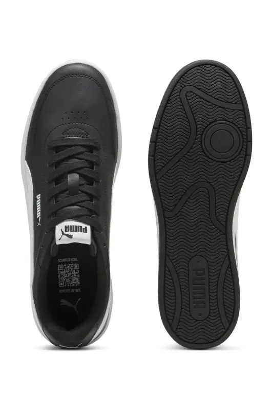 CRT-2826 Siyah Beyaz Unisexs Günlük Sneaker Comfort Casual Anatomik Spor Ayakkabı - Siyah-6971 - 7