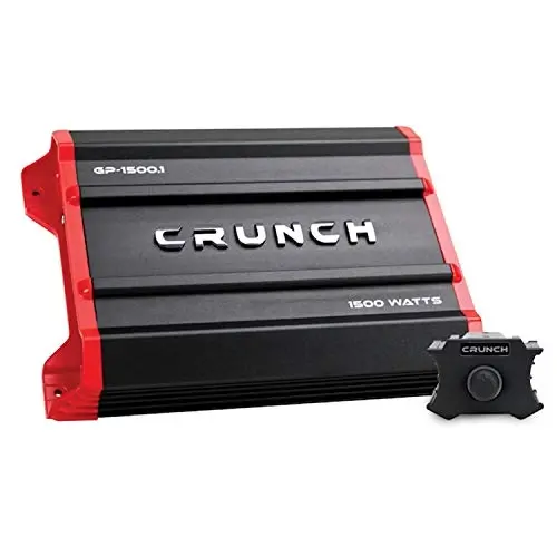 Crunch Ground Pounder GP-1500.1 1500 Watt Monoblock Amplifier - 1