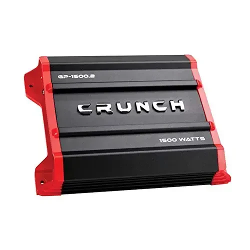 Crunch Ground Pounder GP-1500.2 1500 Watt 2 Channel Amplifier - 1