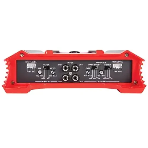 Crunch Ground Pounder GP-1500.4 1500 Watt 4 Channel Amplifier - 6