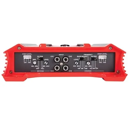 Crunch Ground Pounder GP-1500.4 1500 Watt 4 Channel Amplifier - 6