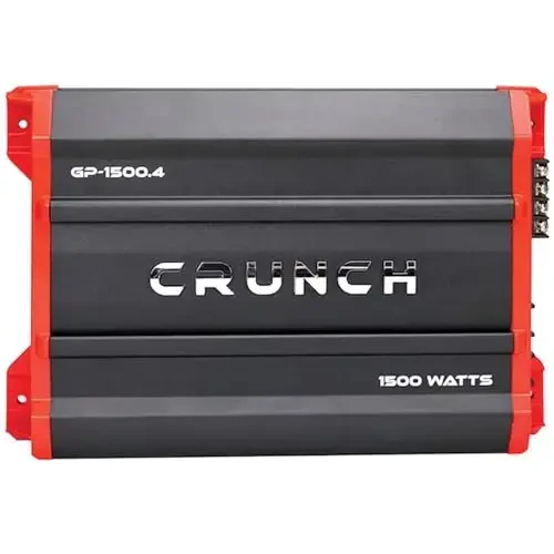 Crunch Ground Pounder GP-1500.4 1500 Watt 4 Channel Amplifier - CRUNCH