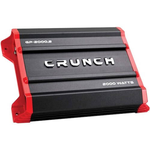 Crunch Ground Pounder GP-2000.2 2000 Watt 2 Channel Amplifier - 1