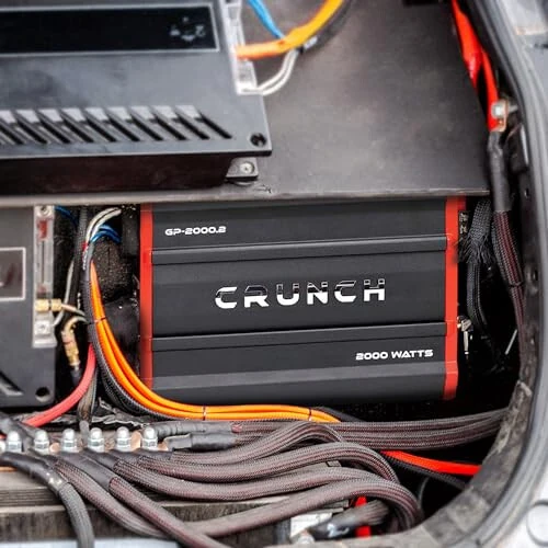 Crunch Ground Pounder GP-2000.2 2000 Watt 2 Channel Amplifier - 5