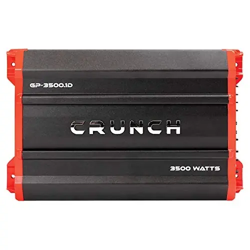Crunch Ground Pounder GP-3500.1D 3500 Watt Monoblock Amplifier 