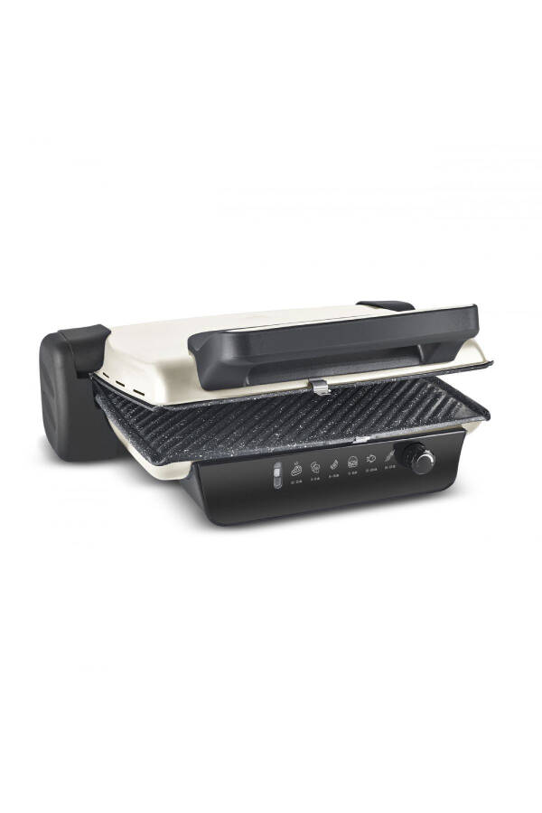 Crust Grill Toaster Grill va Tost Mashinasi 6 Dilimlı Mat Krem - 8