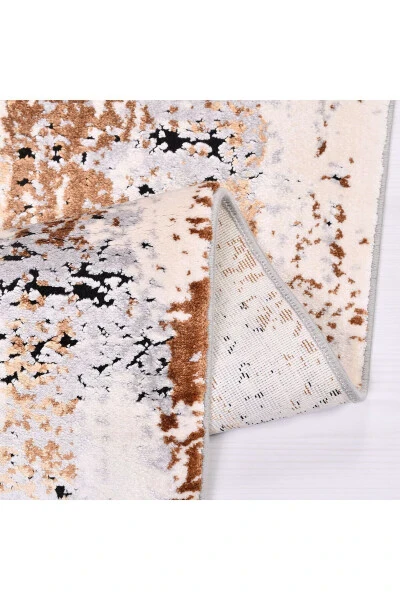 Crystal Collection 18115 Tightly Woven Viscose Silk Textured Hallway Entrance Prayer Carpet Runner - 4