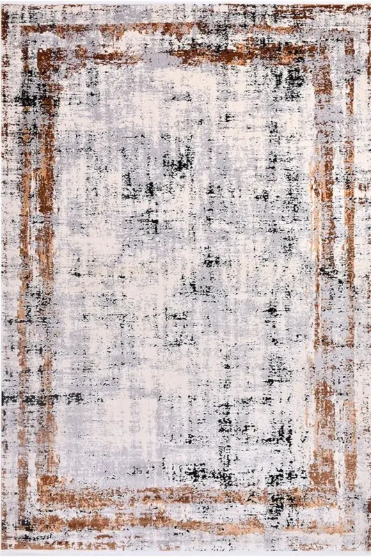 Crystal Collection 18115K Thick Woven Viscose Silk Textured Living Room Entrance Hall Kitchen Carpet Runner-Multi 6 - EMIN HALI